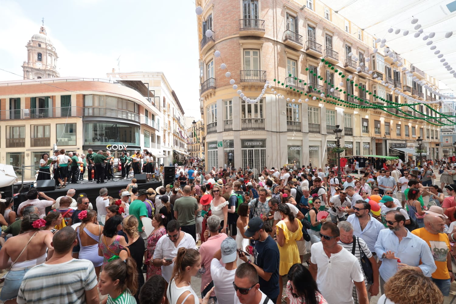 Las mejores imágenes del primer sábado de la Feria de Málaga 2023